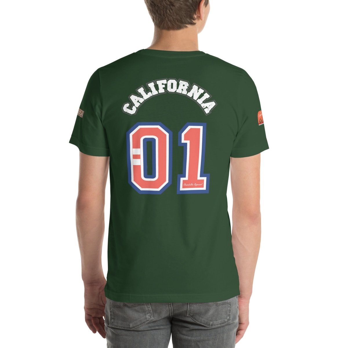 California Varsity Unisex T-Shirt - Chinchilla Choons